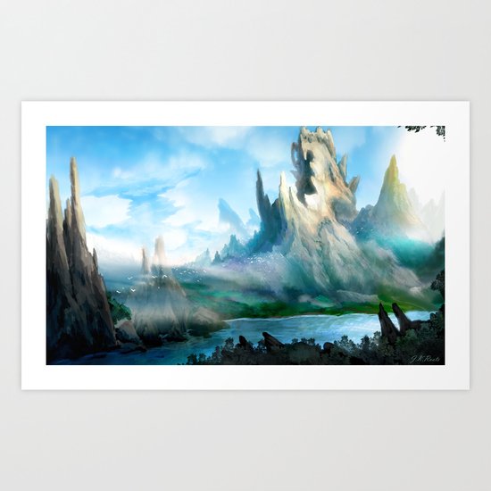 The Howling Maw Art Print