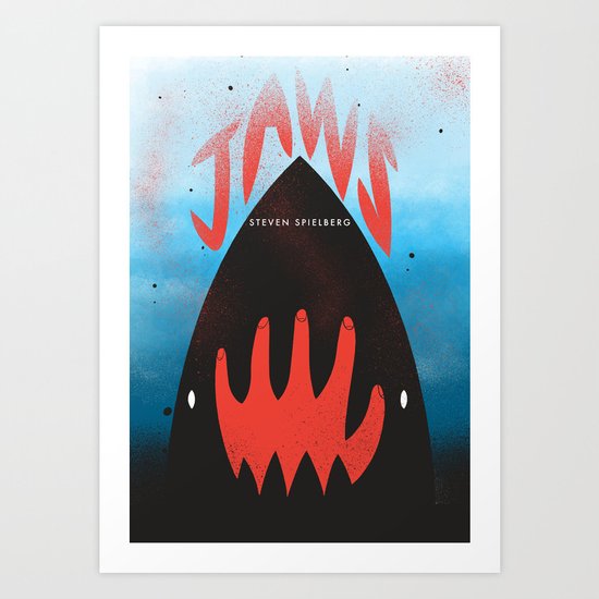 JAWS Art Print
