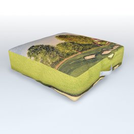 Pasatiempo Golf Course Hole 3 Santa Cruz Outdoor Floor Cushion