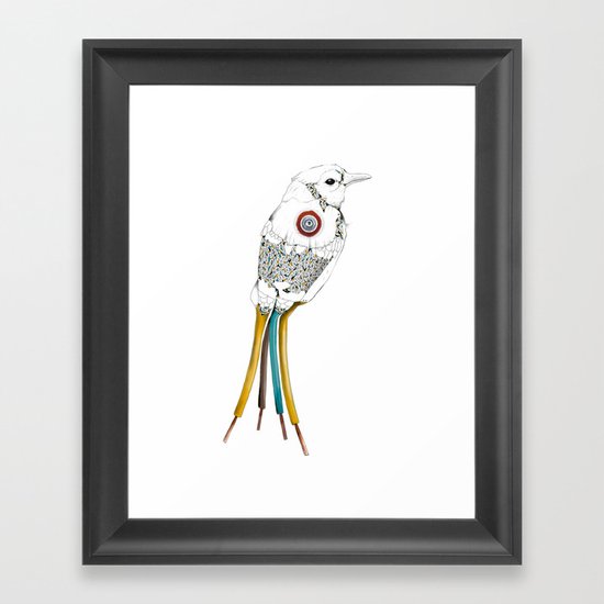 Bired Framed Art Print