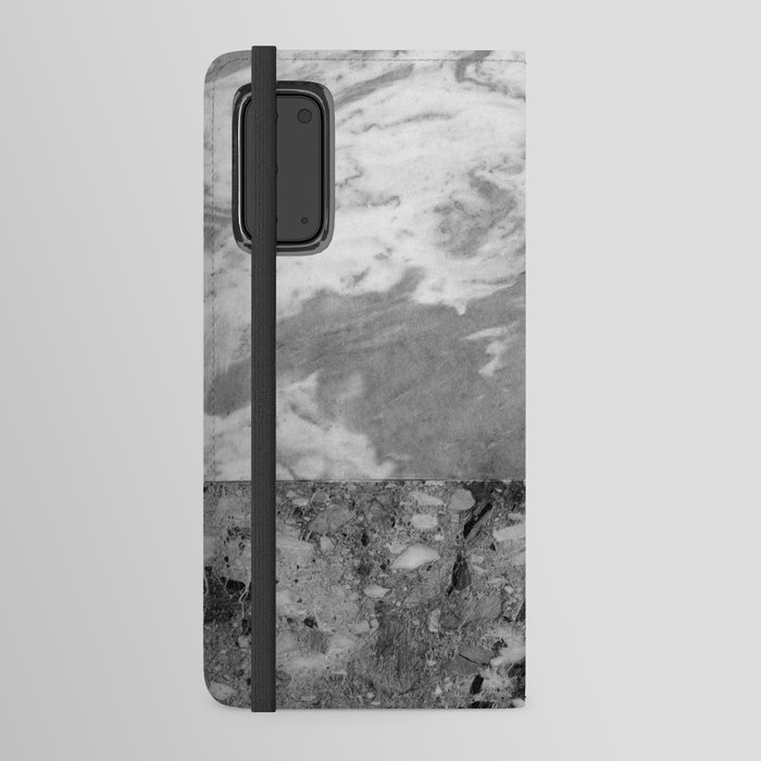 Marble Stripe Glam #1 #marble #texture #decor #art #society6 Android Wallet Case