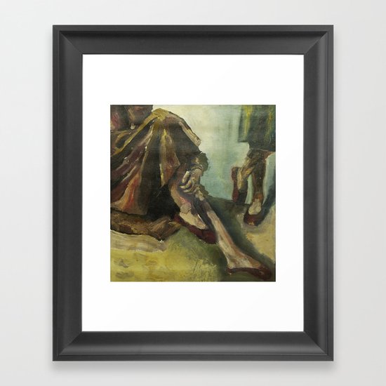 Ladies in Hats 4 Framed Art Print