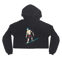 STOKED and SURFER DUDE Surfing Pattern and Apparel Hoody