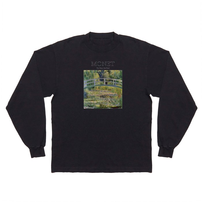 Monet - The Water Lily Pond Long Sleeve T Shirt