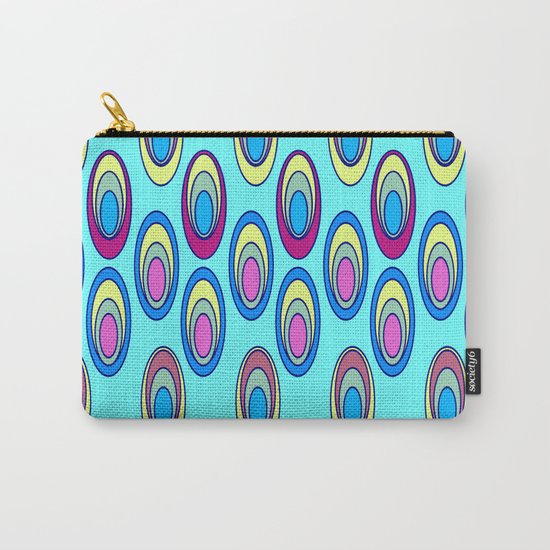 Colorful ovals Carry-All Pouch