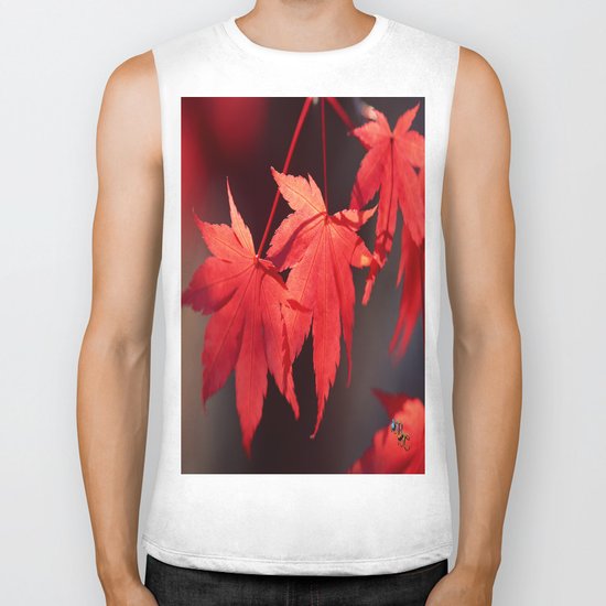 Japanese Maple Biker Tank