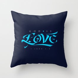 God is Love Throw Pillow