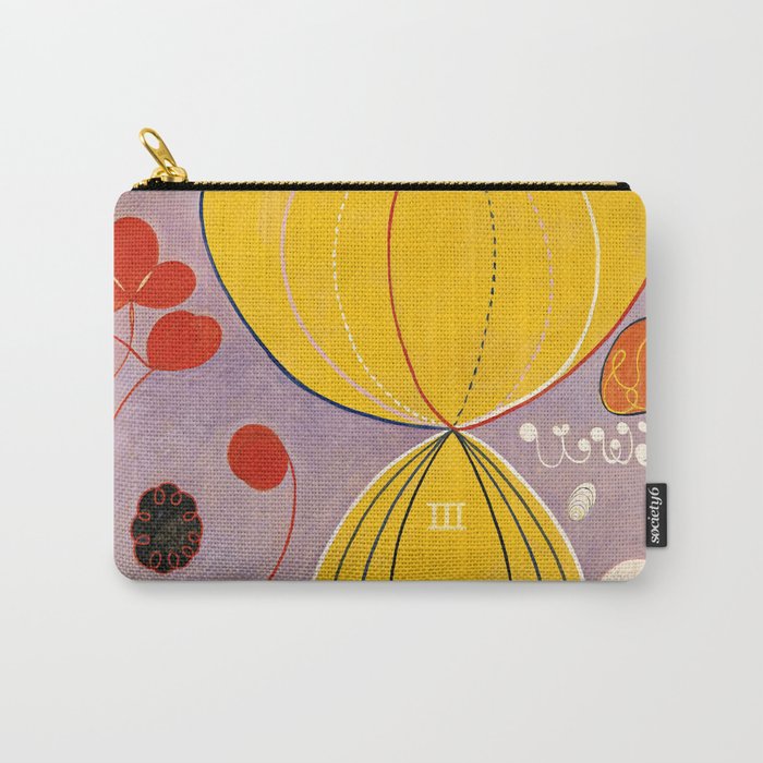 The Ten Largest, Group IV, No.7 by Hilma af Klint Carry-All Pouch