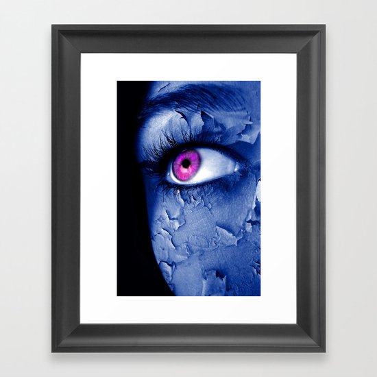 THE FACE Framed Art Print