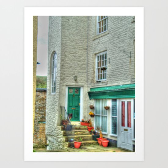 Village Cottage Art Print