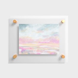 So Alive - Bright Ocean Seascape Floating Acrylic Print