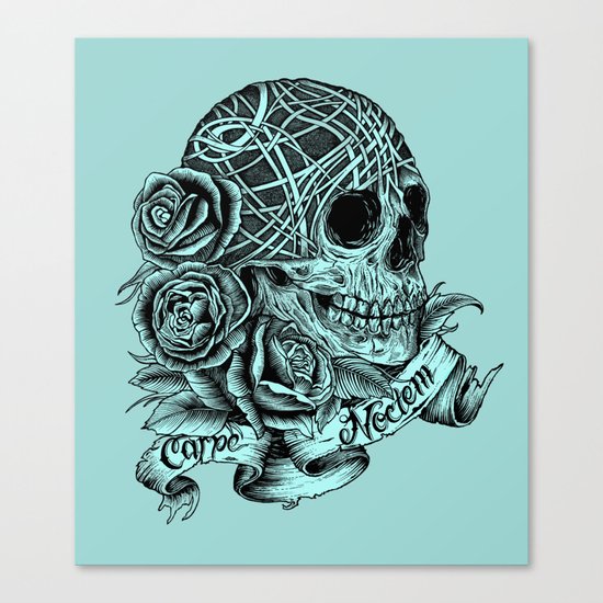 Carpe Noctem (Seize the Night) Canvas Print