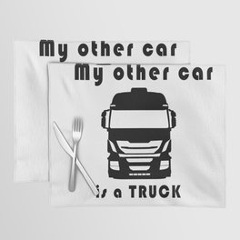 Truck Driver 3  Placemat