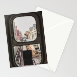 Loop Bound - Chicago El Photography Stationery Card