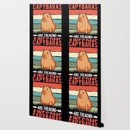 Because Capybaras Are Freaking Awesome Wallpaper