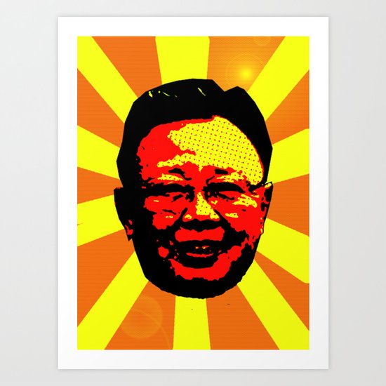 Farewell Kim Jong Il Art Print