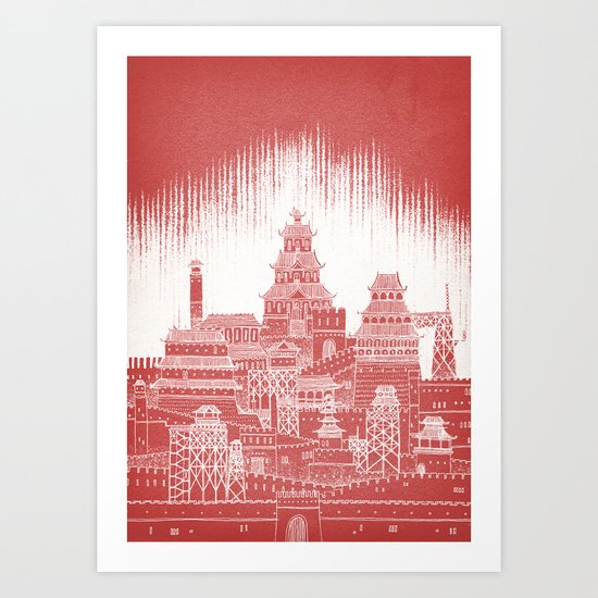 Mars Art Print