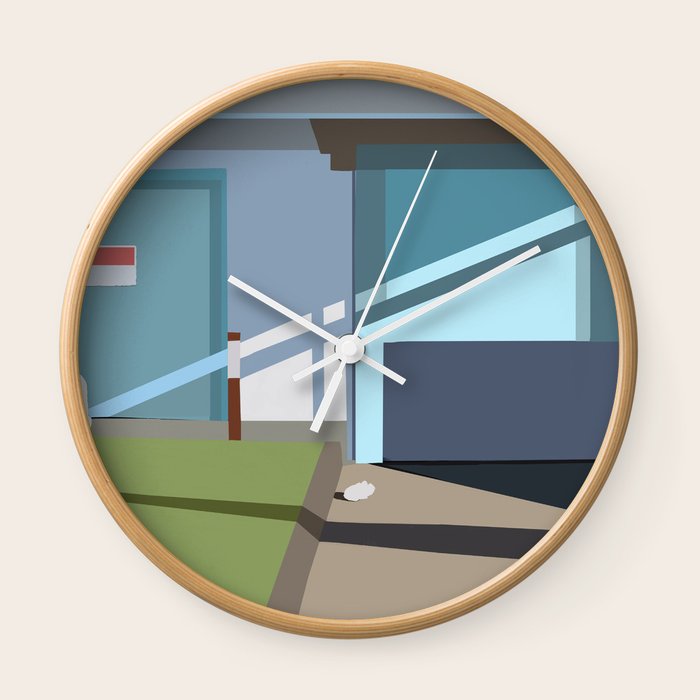 The Garage Wall Clock By Julestillman