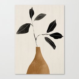 minimal plant 6 Canvas Print