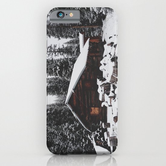 Winter Cabin iPhone & iPod Case