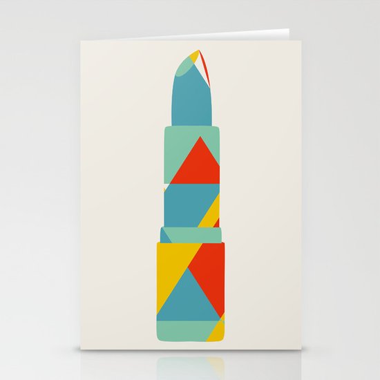 Lipstick Hues Stationery Cards