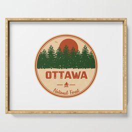 Ottawa National Forest Serving Tray