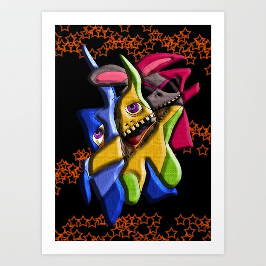 Ragdolls Art Print