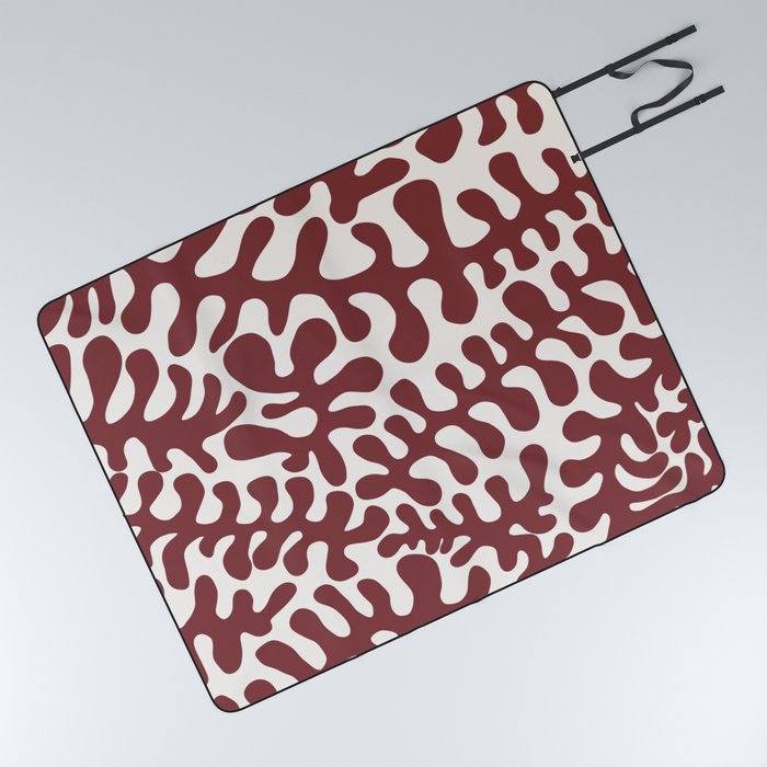Henri Matisse cut outs seaweed plants pattern 13 Picnic Blanket