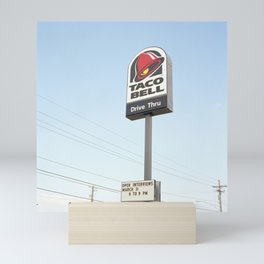 Taco Bell Drive Thru Mini Art Print