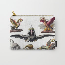 Mythical Creatures Carry-All Pouch | Phoenix, Vegetablelamb, Surrealism, Dragon, Basilisk, Rok, Fantasy, Unicorn, Drawing, Roc 