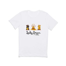 Lucky Dragon and Friends with Cats T Shirt