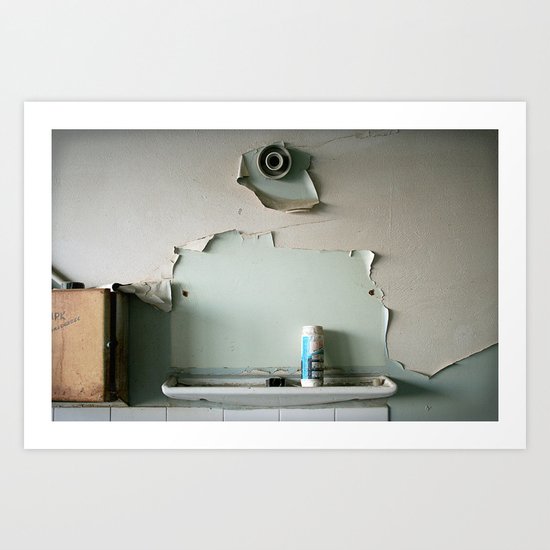 Lost mirror Art Print