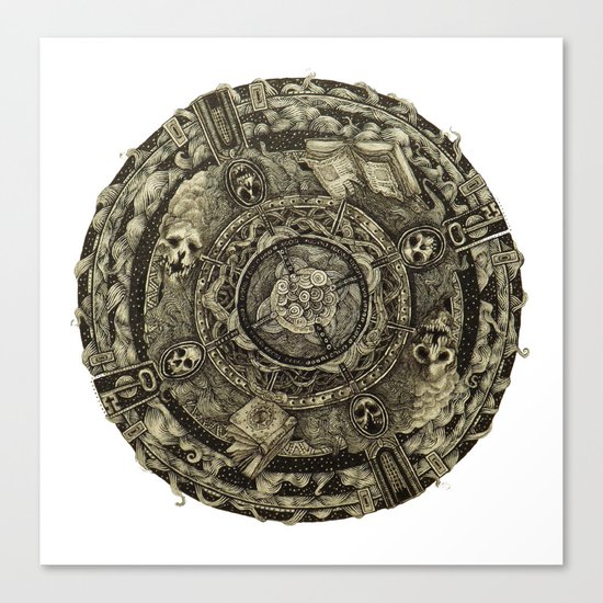 O- Canvas Print
