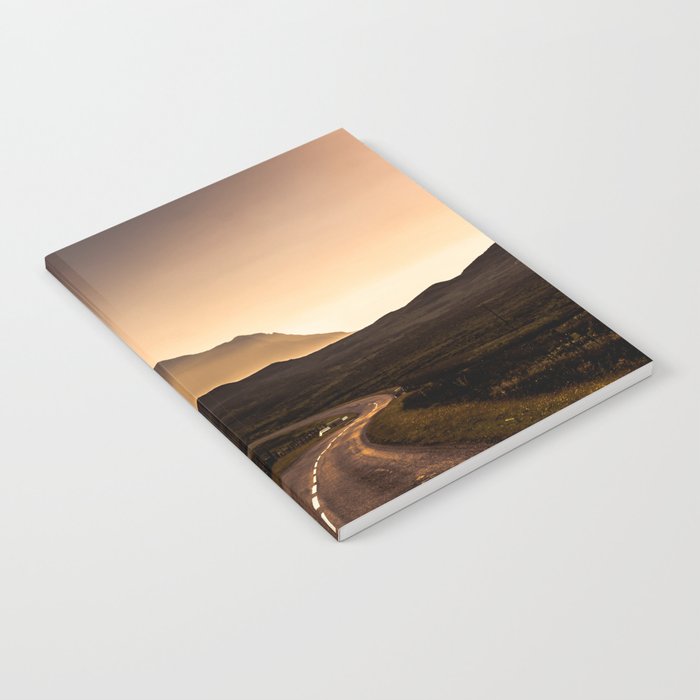 Sunset Mountain Road Notebook