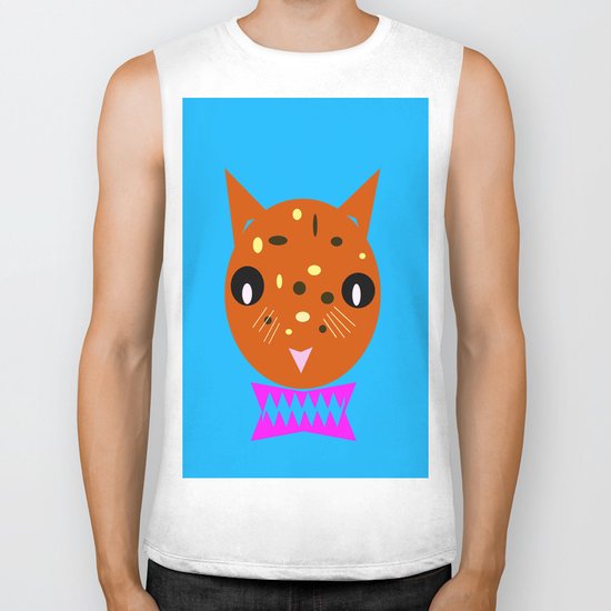 Cookie Meow 3 Biker Tank