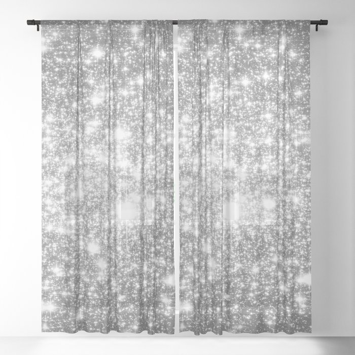 gray sheer curtains panels
