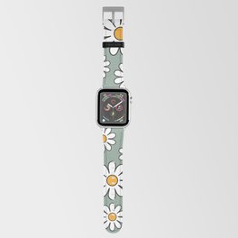 70s Retro Floral Pattern 02 Apple Watch Band