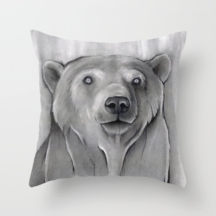 teddy throw pillow
