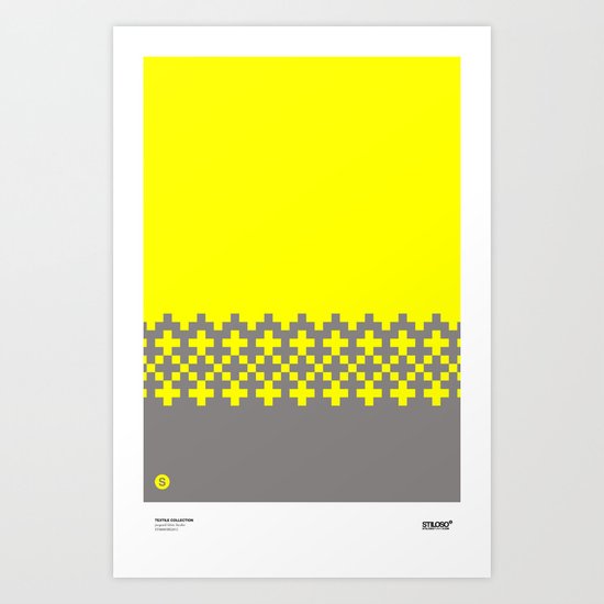 Jacquard 03 Art Print