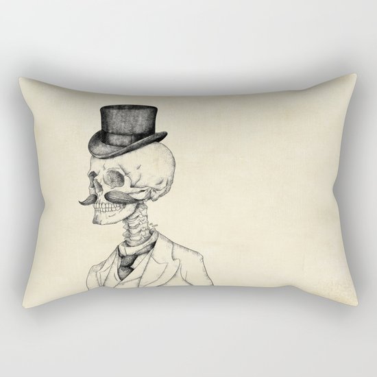 Old Gentleman Rectangular Pillow