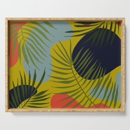 Palm Fronds III Serving Tray