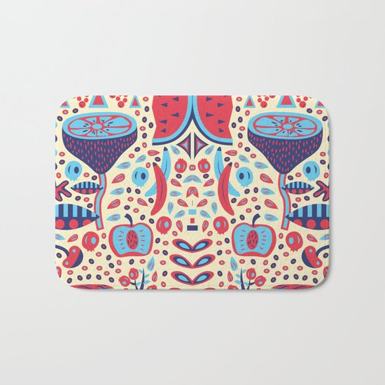 FRUIT PATTERNS Bath Mat