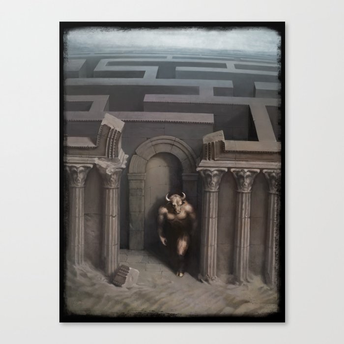 The House Of Asterion Canvas Print