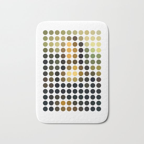 Mona Lisa Bath Mat