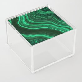 Malachite Texture 08 Acrylic Box