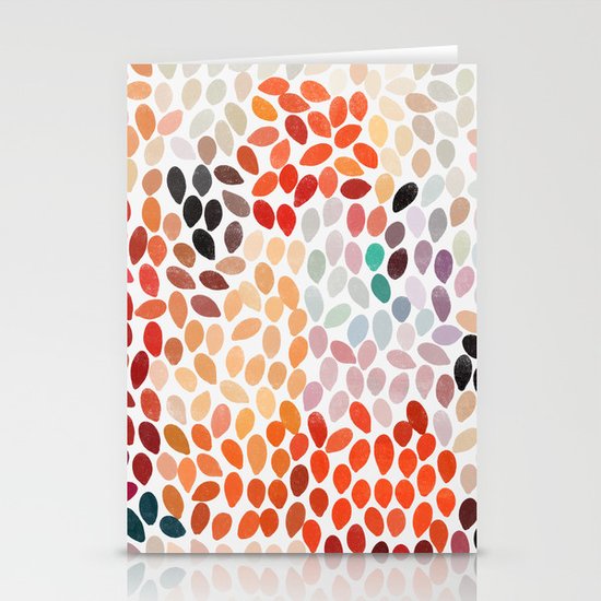 rain 4 Stationery Cards