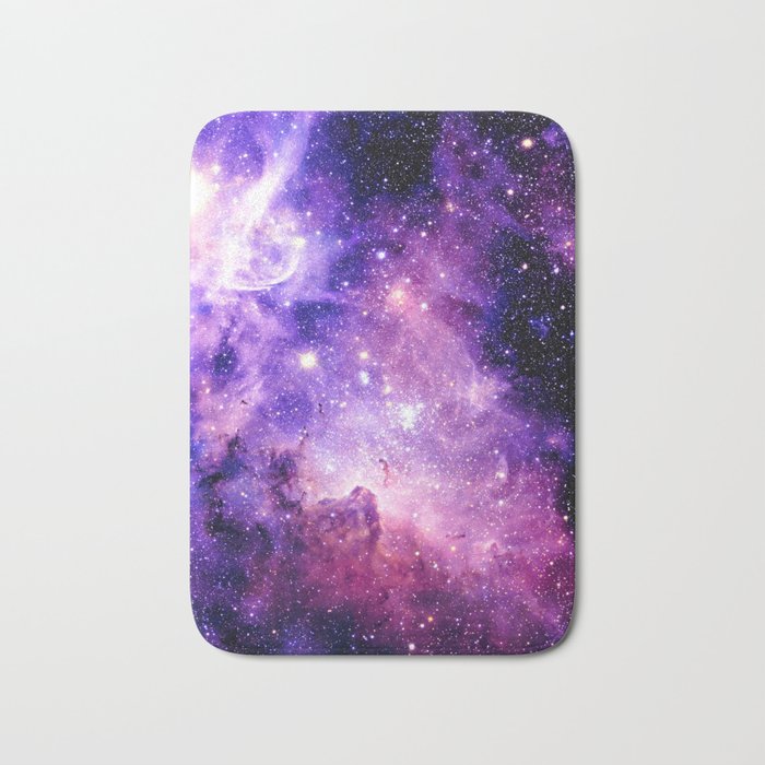 Galaxy Nebula Purple Pink : Carina Nebula Bath Mat