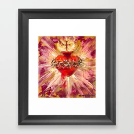 Sacred Heart II Framed Art Print