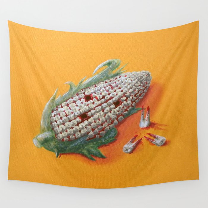 Corn Of The Gob Wall Tapestry