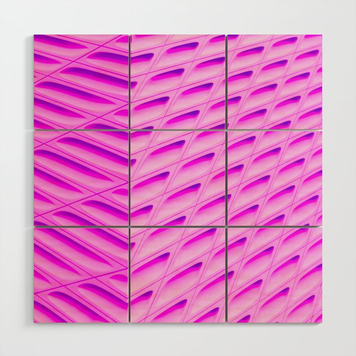 Pink Capsules Wood Wall Art